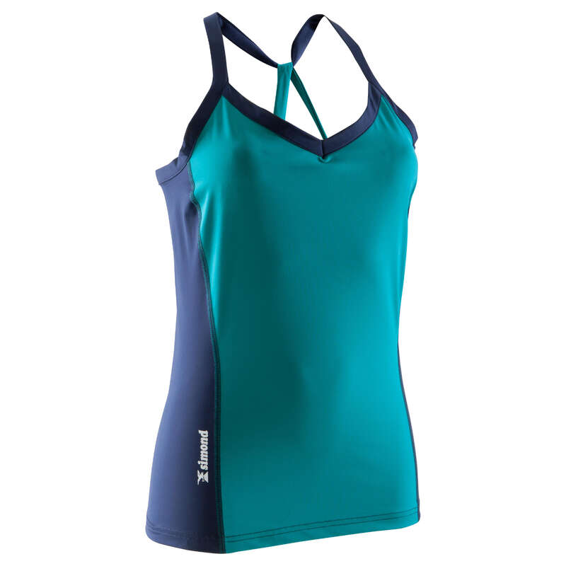 SIMOND Edge Women's Tank Top - Turquoise | Decathlon