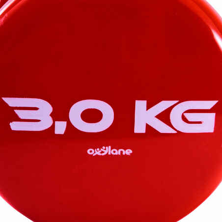 Βαράκια PVC Διπλό σετ 3 kg