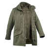 Men's Travel Trekking 3-in-1 Waterproof Jacket Travel 700 -15°C - Khaki