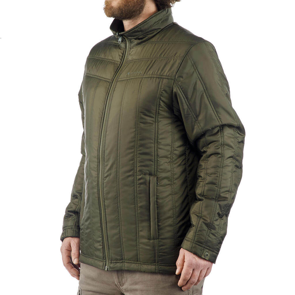 M Travel Trekking 3-in-1 Wtpf Jacket - Temp Rating -15°C - Travel 700 - khaki