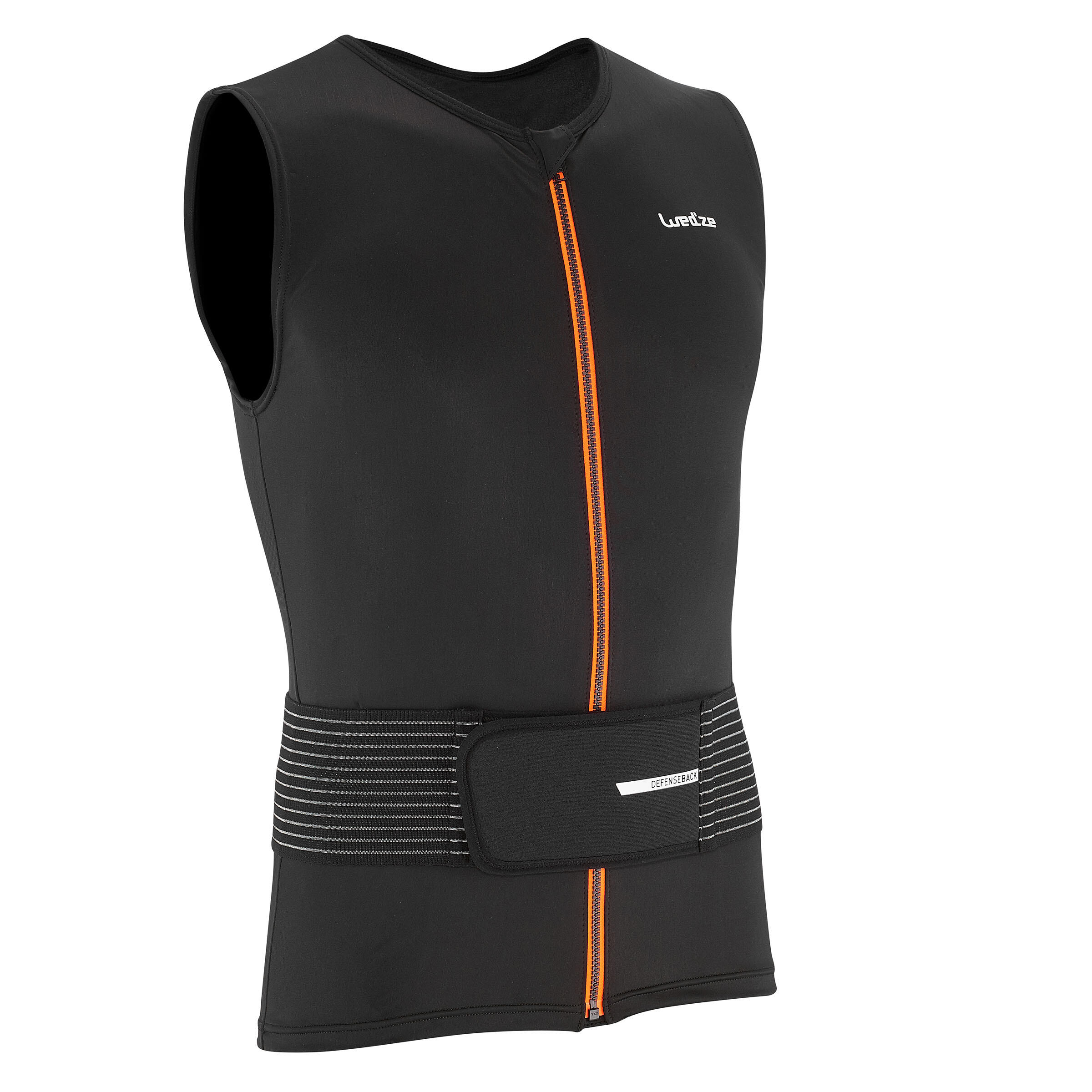 Adult Ski and Snowboard Back Protector - Black 2/6
