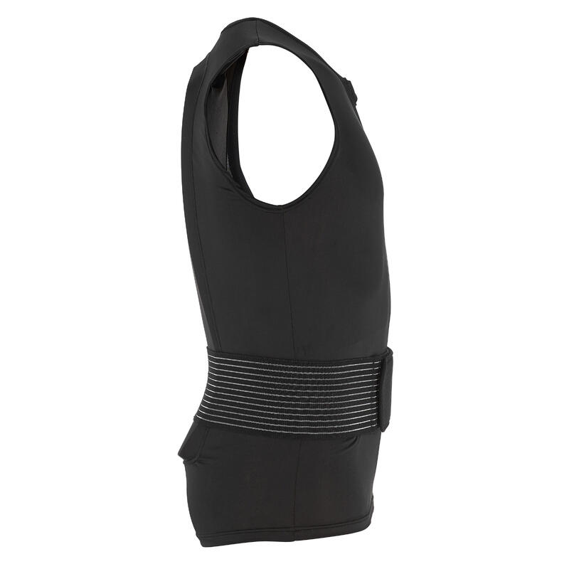 Adult Ski and Snowboard Back Protector Black Decathlon
