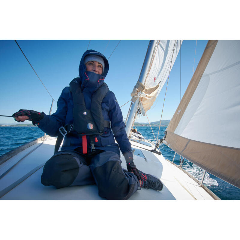 500 Women's Sailing Parka Jacket - Blue