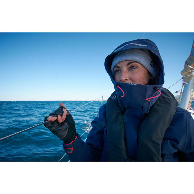 500 Women's Sailing Parka Jacket - Blue