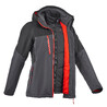 Trekking 3in1 Padded Jacket Rainwarm 500 Black