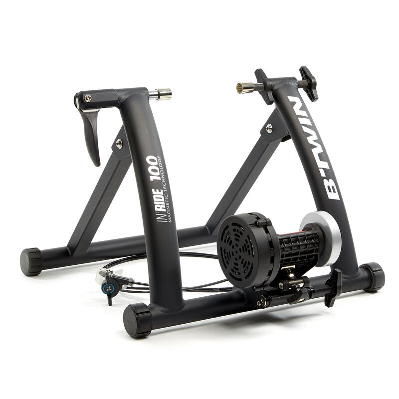 PRODUCTO OCASIÓN: RODILLO BICICLETA BTWIN IN RIDE 100 RESISTENCIA MANUAL 550 W