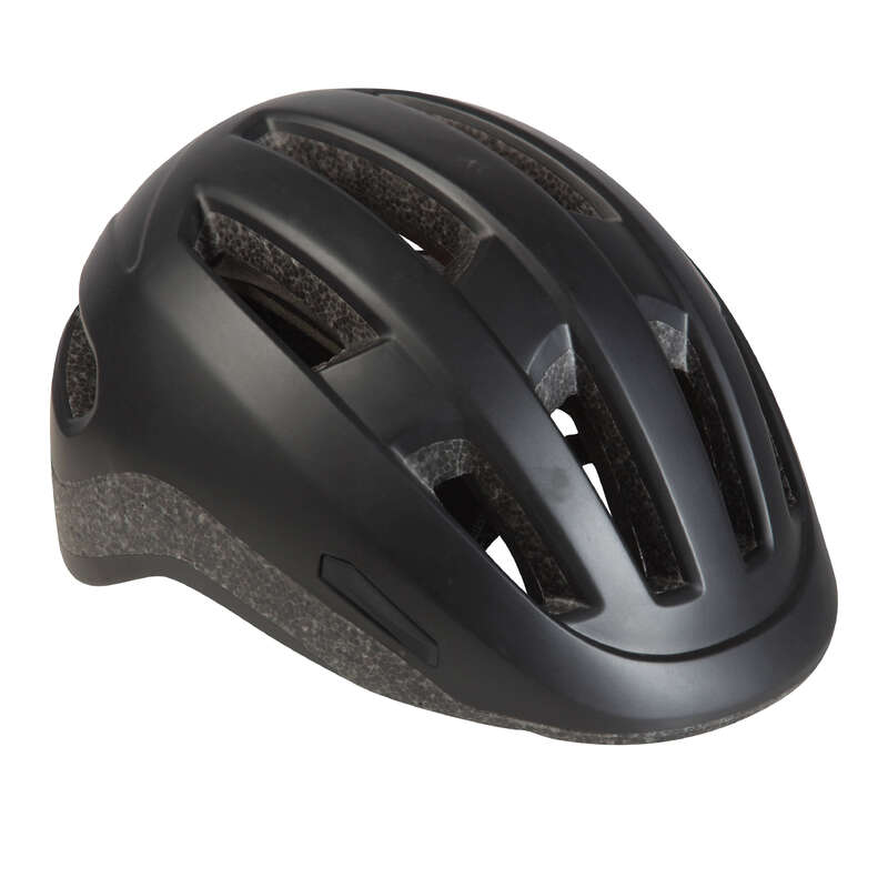 B'TWIN City Cycling Helmet 500 - Black | Decathlon