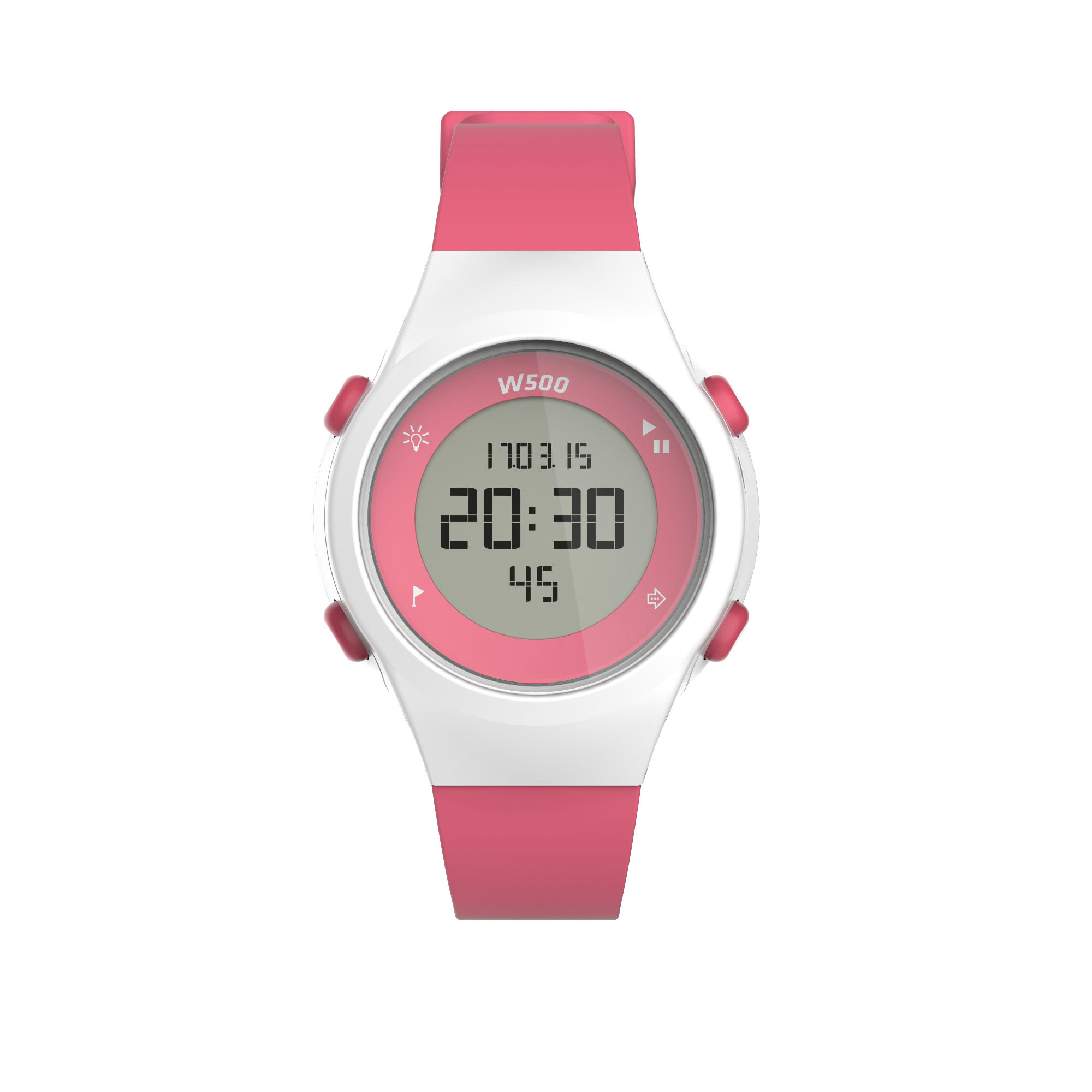 Geonaute Horloge stopwatch hardlopen dames W500 S Decathlon.nl