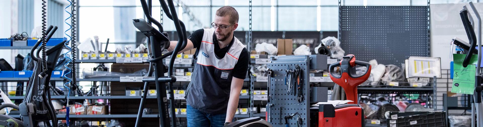 Servicepoint-Leistungen DECATHLON Radsport
