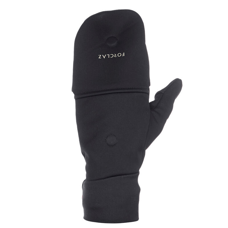 Gants randonnée en montagne RANDO 500 Mitaines noirs Gants randonnée en montagne RANDO 500 Mitaines noirs
