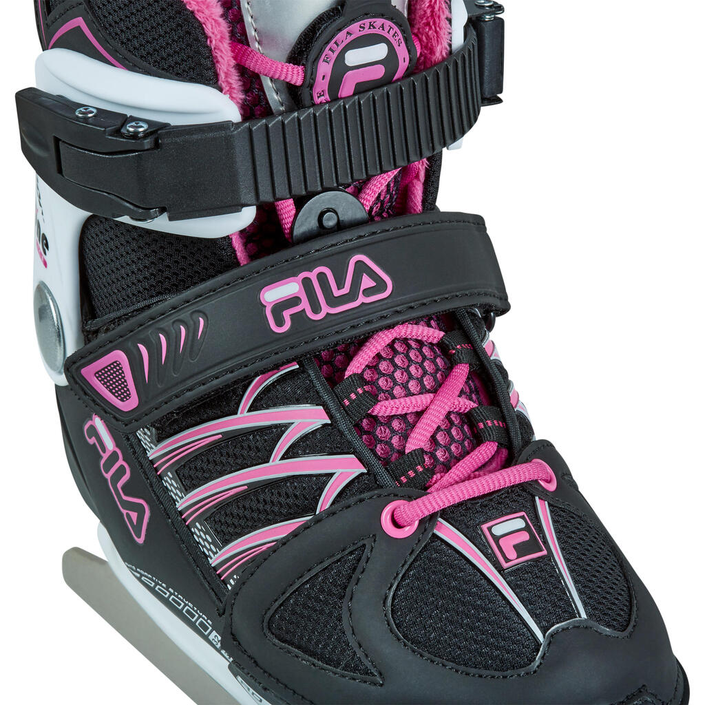 X-One Ice Skates - Black/Magenta