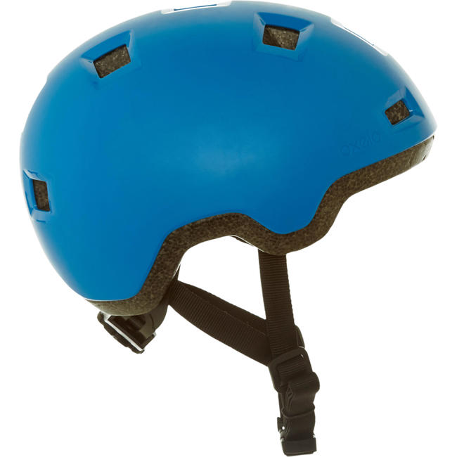 Kids' Inline Skates Skateboard Scooter Helmet B100 Blue