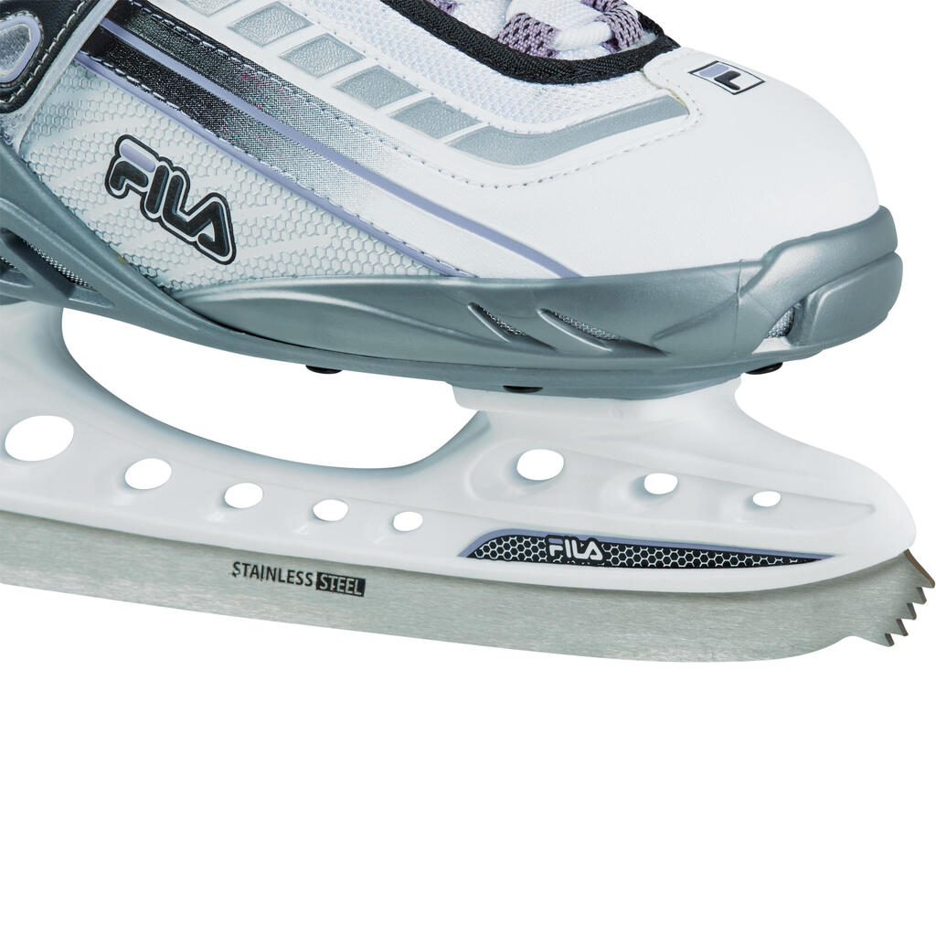 Bond Women's Ice Skates - White/Lilac