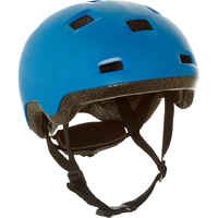 Kids' Inline Skates Skateboard Scooter Helmet B100 - Blue