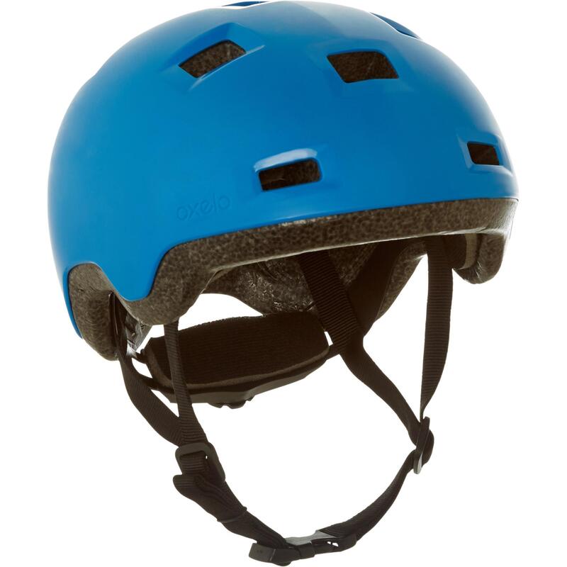 Dětská helma na in-line brusle a skate B100 modrá