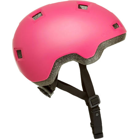 Casco para roller skateboard patinete B100 rosa