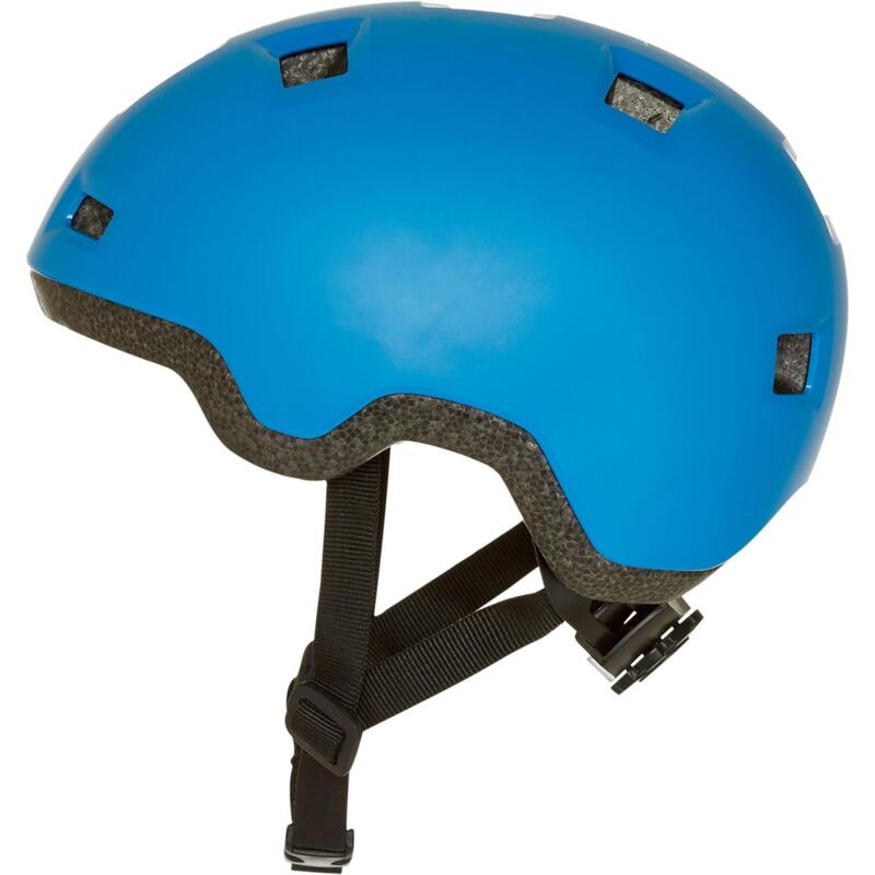 Casco bambino roller / skateboard / monopattino B100 azzurro