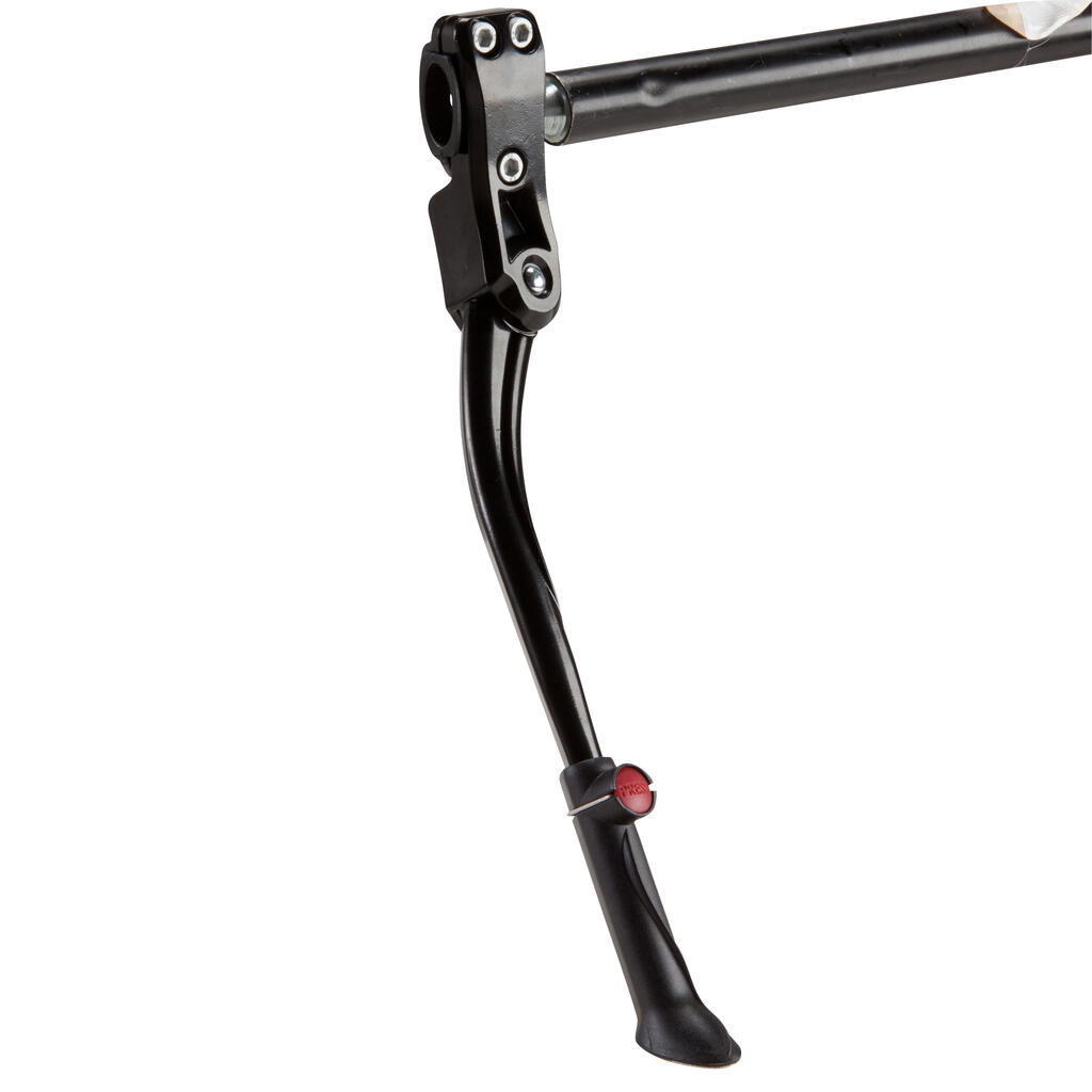 Pata soporte bicicleta 500 tubo bajo Btwin - negro