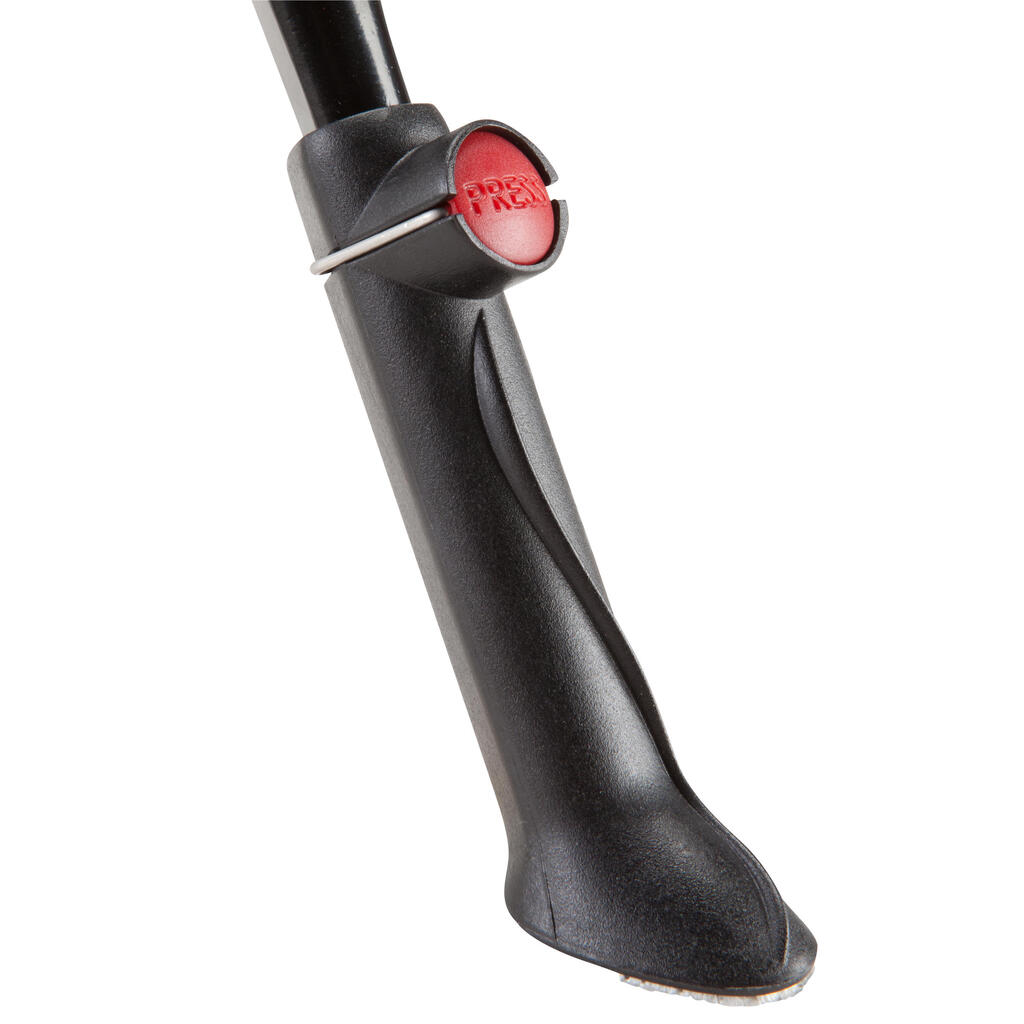 Pata soporte bicicleta 500 tubo bajo Btwin - negro