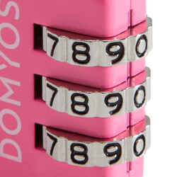 Combination Padlock - Pink