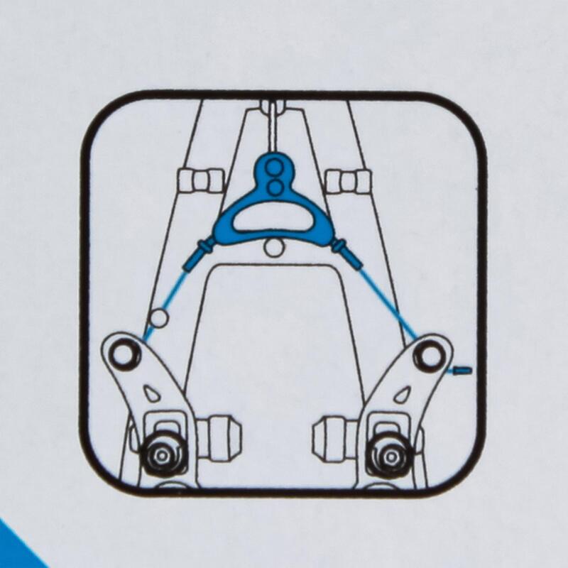 Zug und Triangel für Cantilever-Bremsen