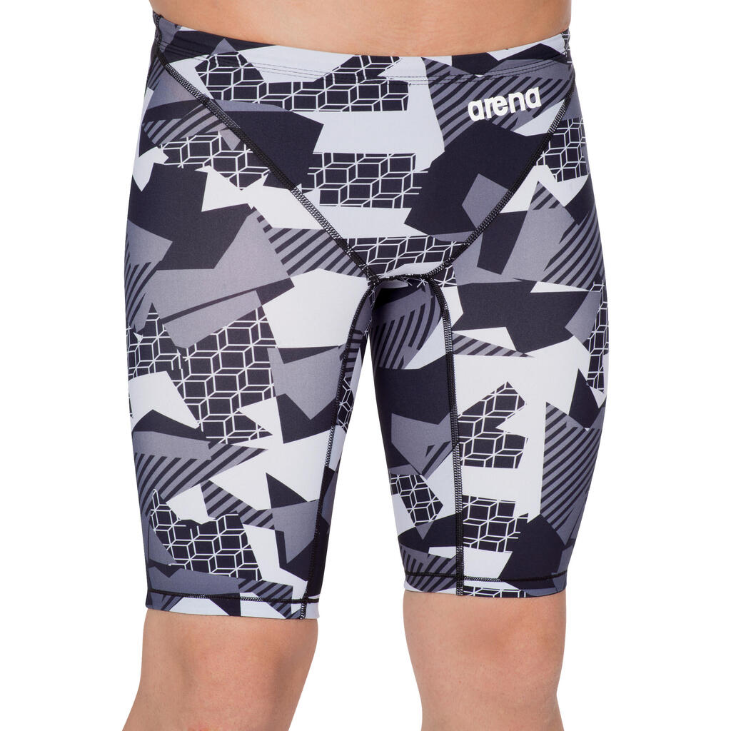 FINA POWERSKIN ST 2.0  MEN'S SWIMMING JAMMERS BLACK/GREY