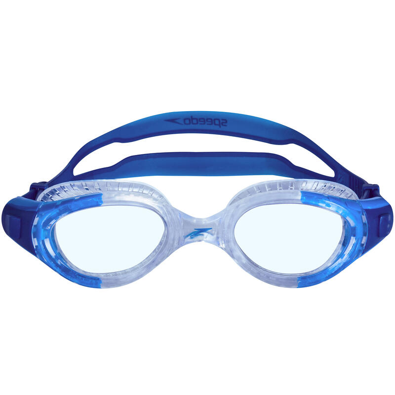 Felnőtt úszószemüveg, Futura Biofuse Flexiseal, átlátszó lencsékkel