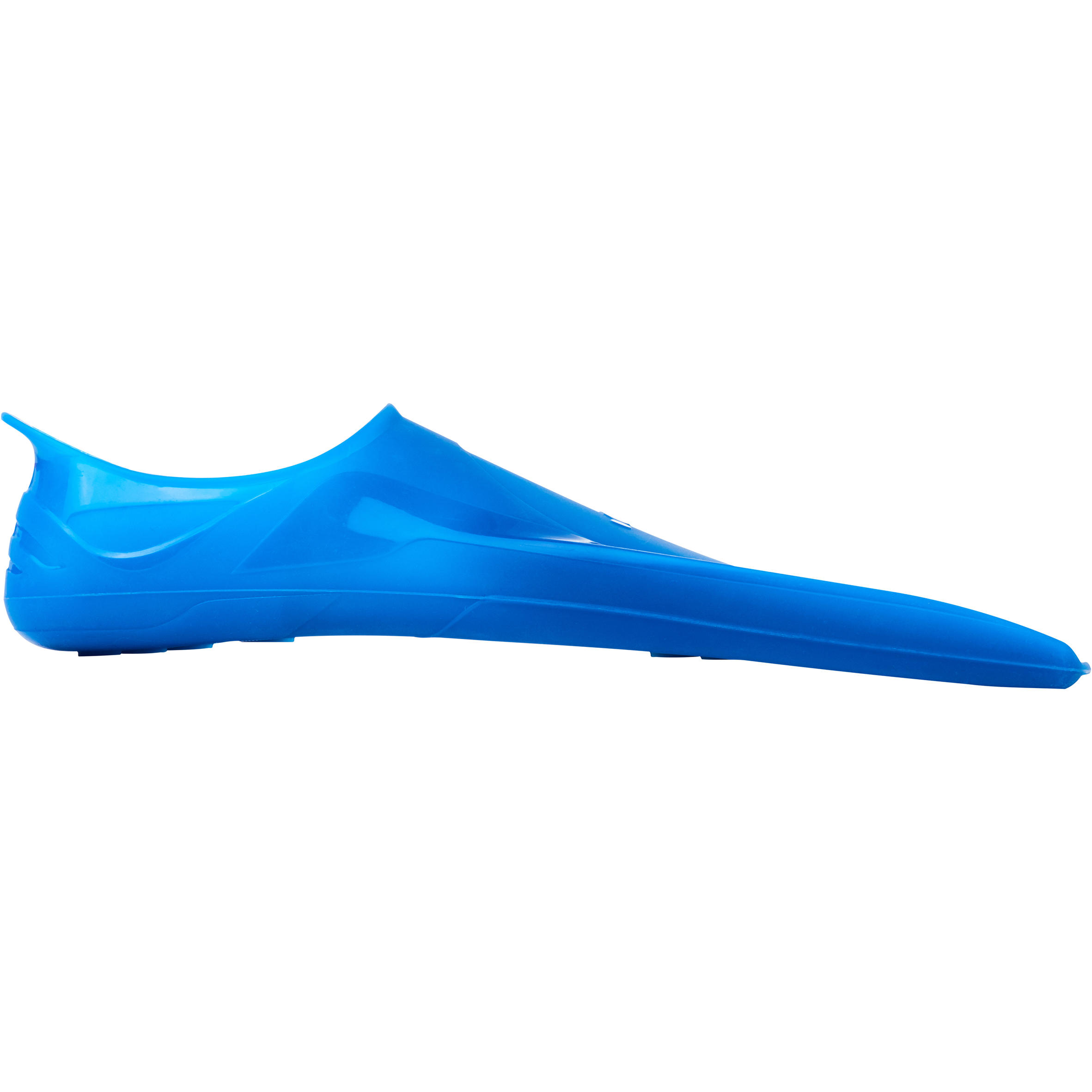 SILIFINS 500 SHORT SWIMMING FINS - BLUE 3/4