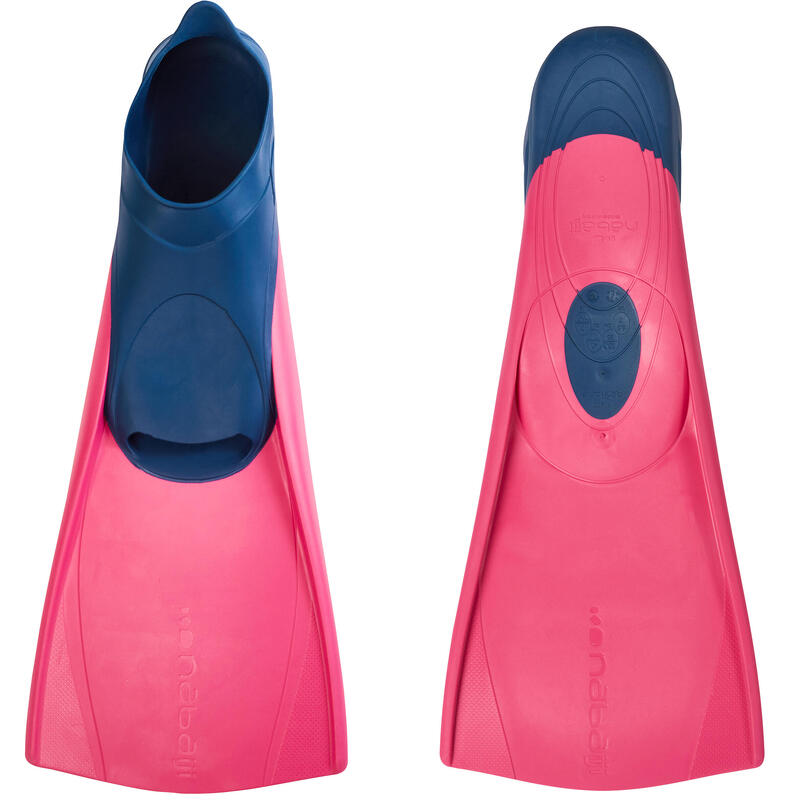 Pinne nuoto lunghe 500 TRAINFINS rosa