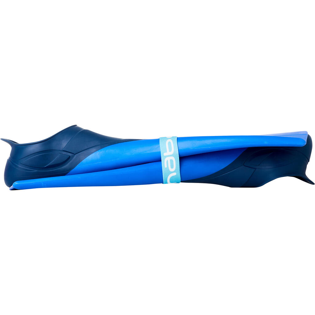 Palmes de natation - Trainfin bleu noir