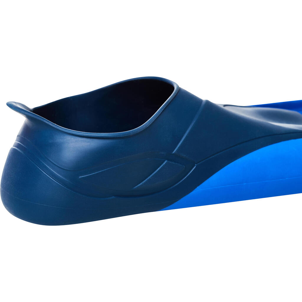 Palmes de natation - Trainfin bleu noir