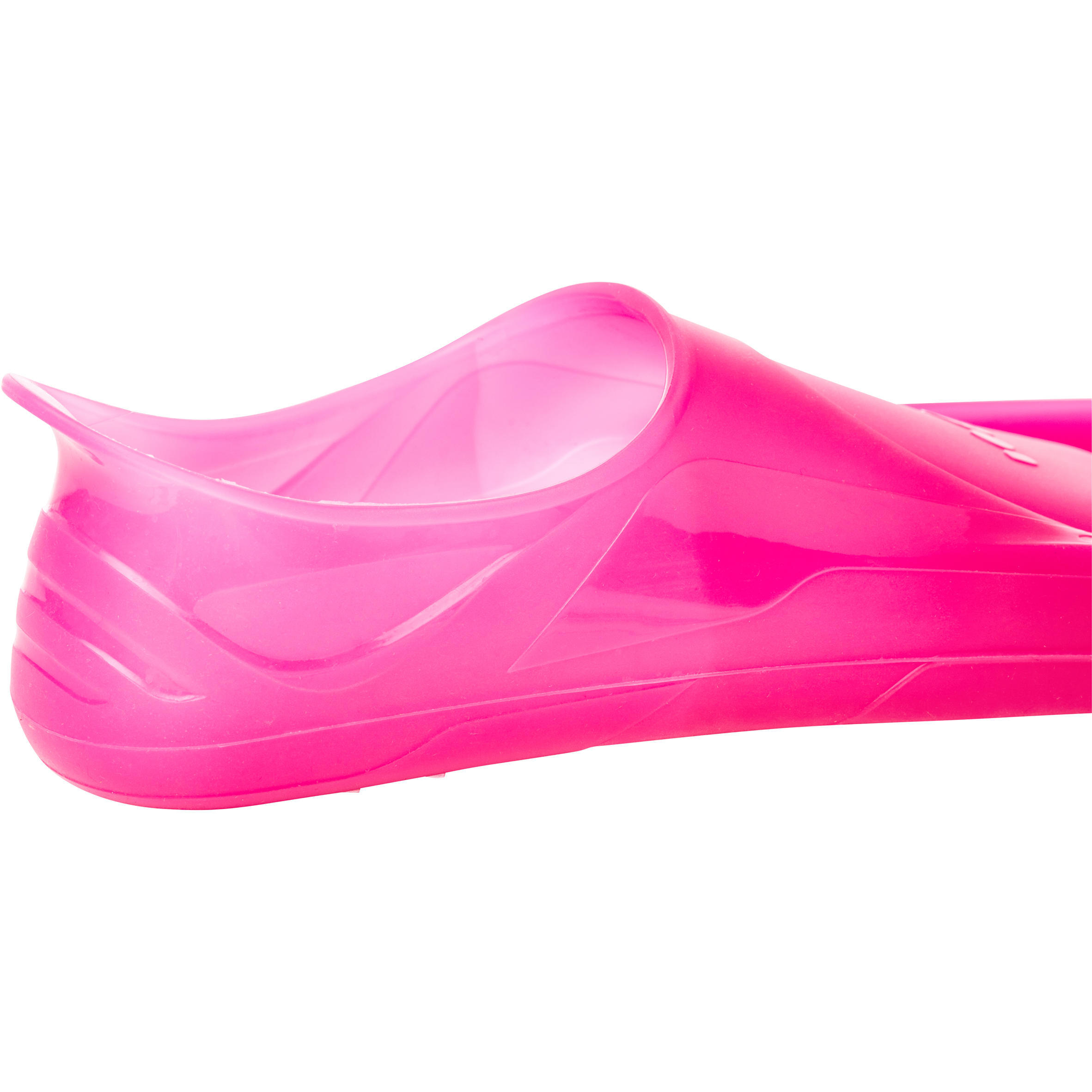 Silifin short swim fins, pink 4/4