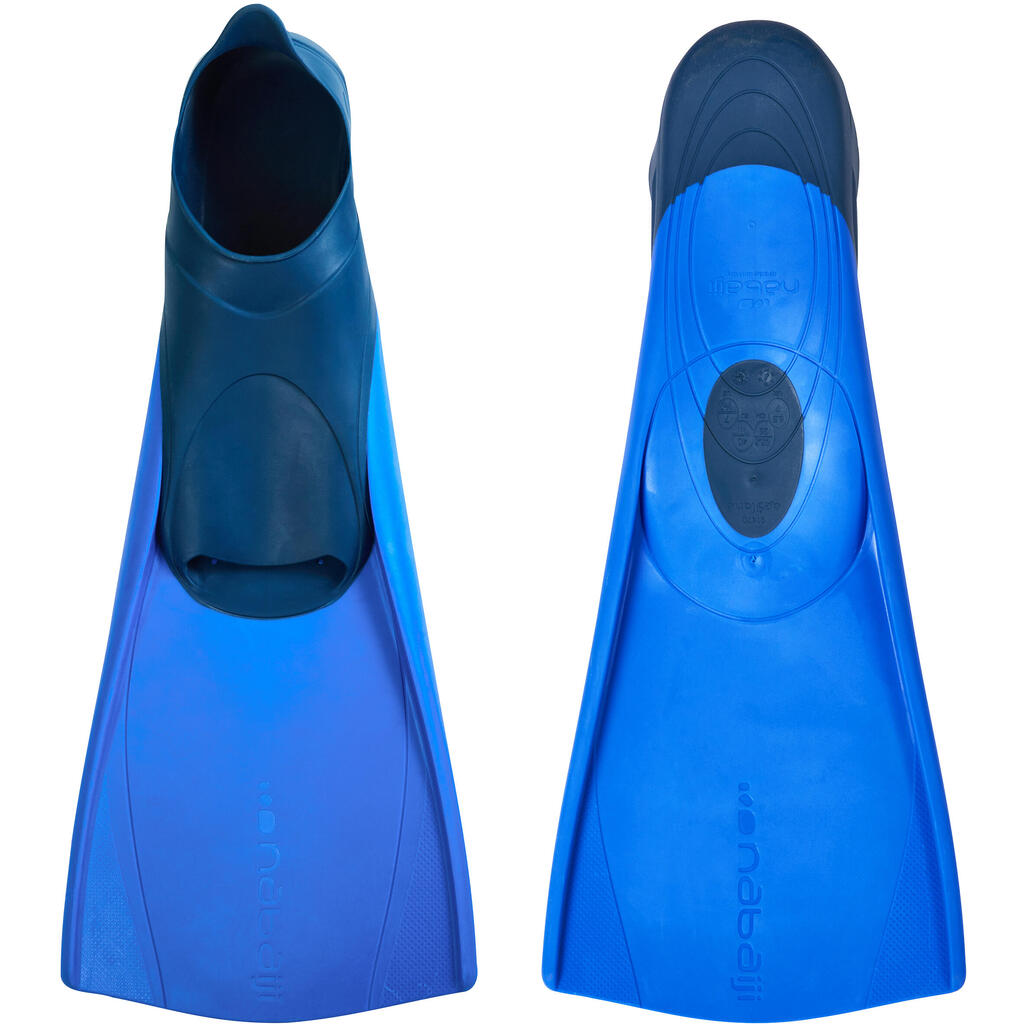 Palmes de natation - Trainfin bleu noir