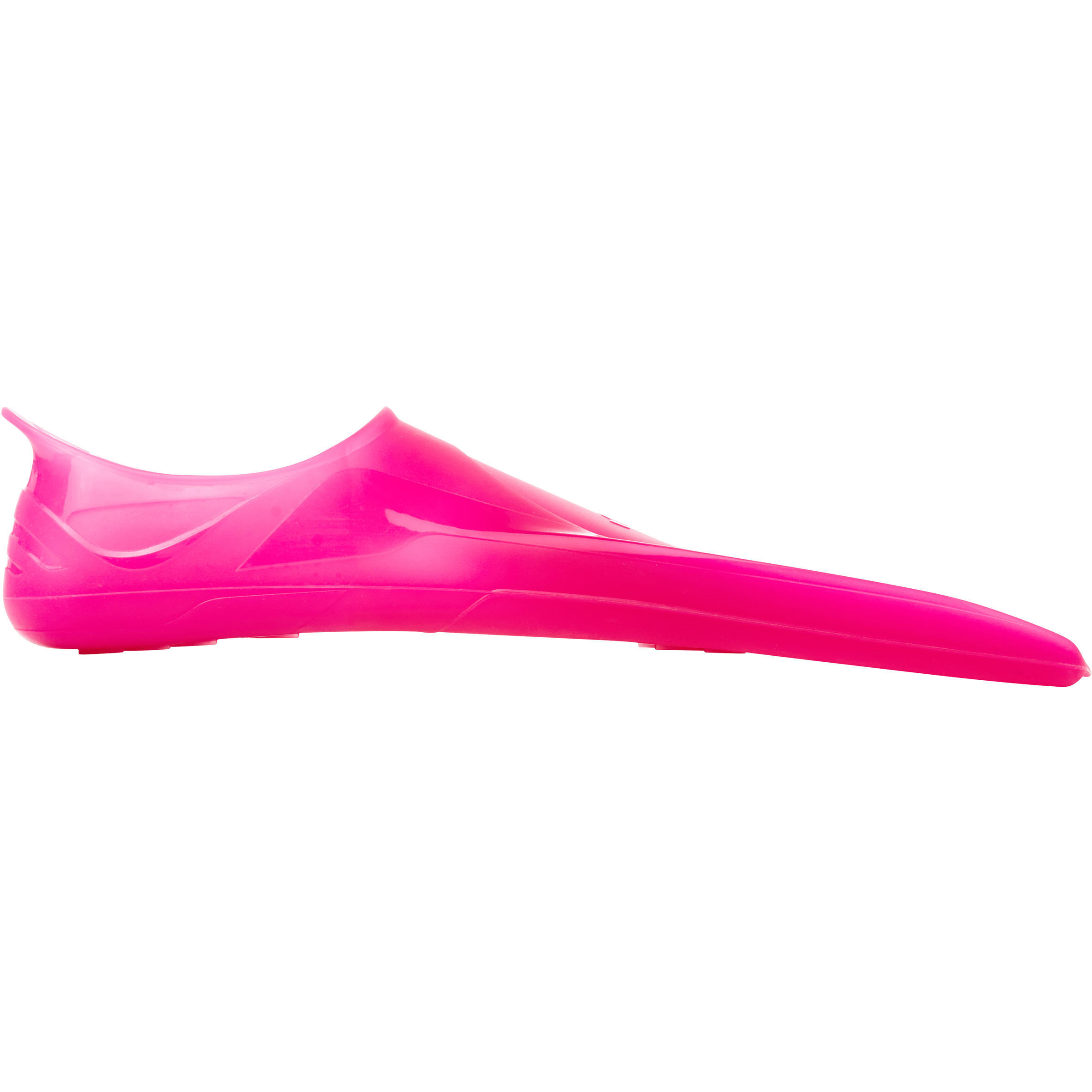 Silifin short swim fins, pink 3/4