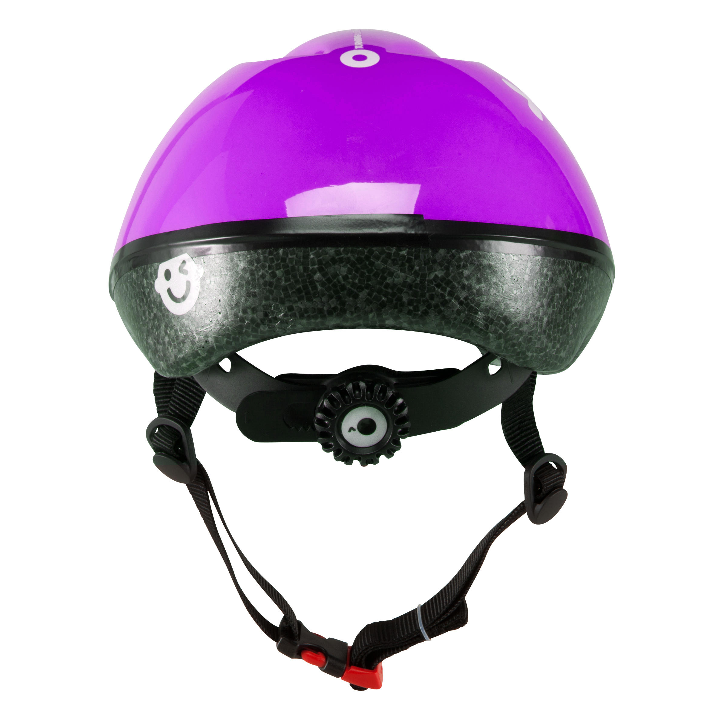 Purple bike helmet kids sale