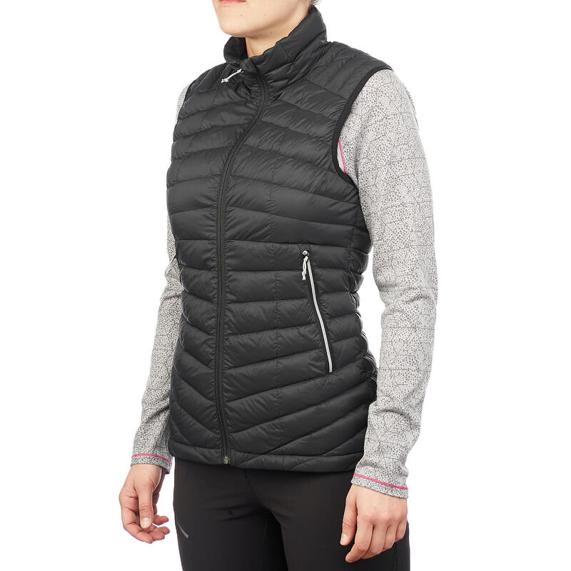 Ropa de mujer para clima frío, chaleco largo de plumón para mujer, chaleco  corto de invierno, ligero, sin mangas, chaqueta cálida para mujer, trajes