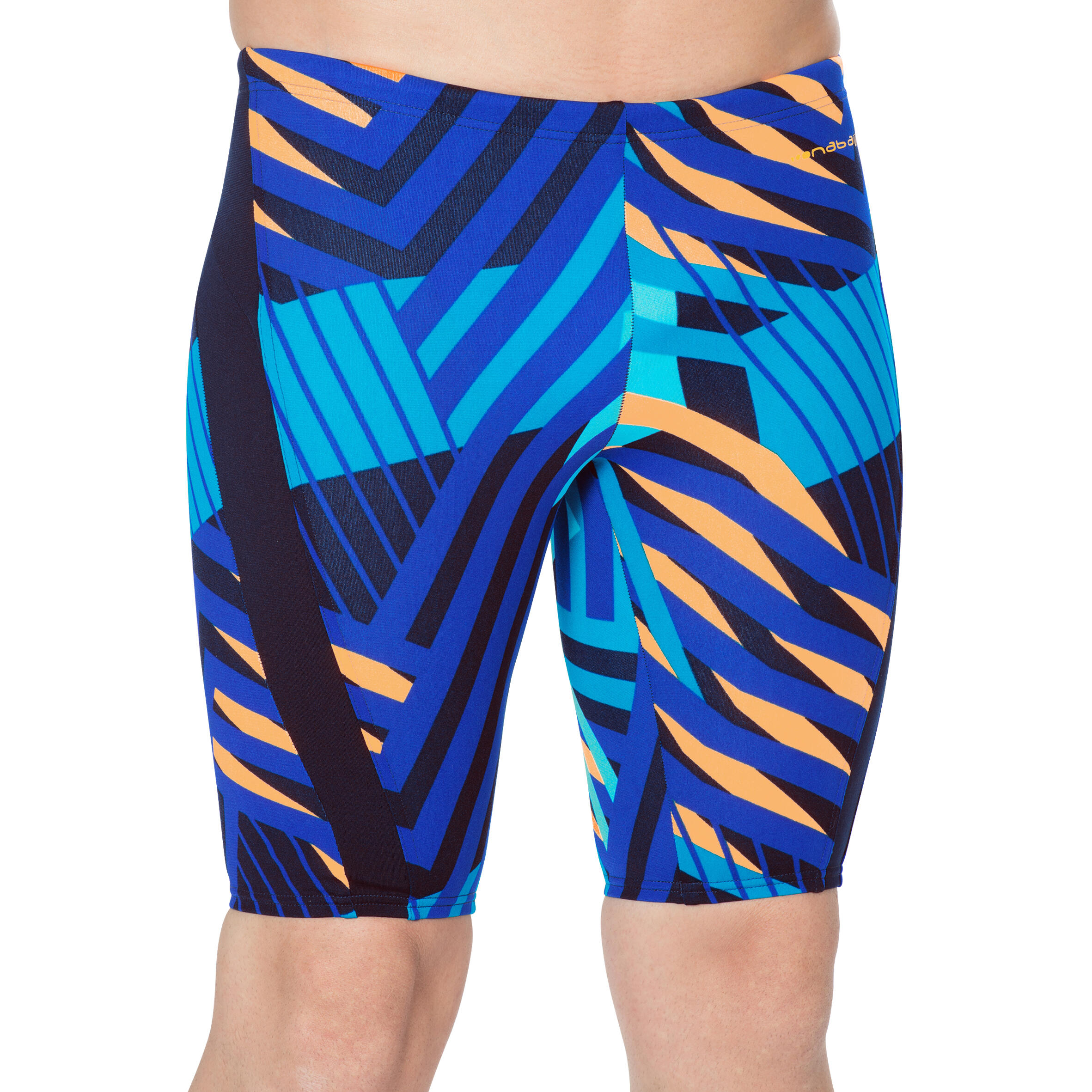 900 FIRST MEN'S JAMMER SWIM SHORTS - ALLDYN ORANGE NABAIJI | Decathlon