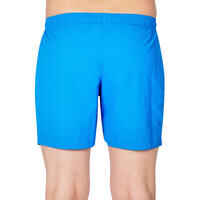 100 BASIC MEN'S SWIMMING SHORTS - LIGHT BLUE