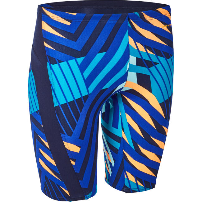 Men Swimming jammer shorts - Blue orange