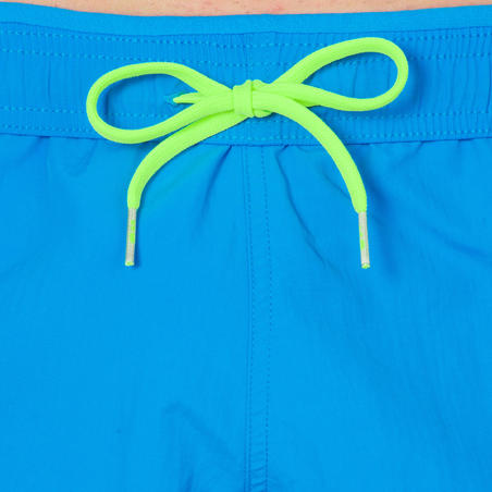 Short De Bain Natation Homme - Swimshort 100 Court - Tex Bleu