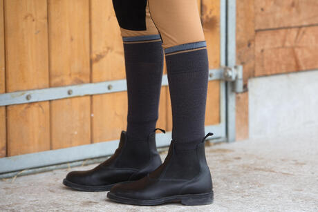 boots croûte de cuir enduite boots croûte de cuir enduite