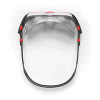 Active Swimming Mask Size L - Black Red
