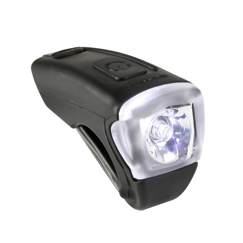 ST 520 Front/Rear LED USB Bike Light Set 20 Lumens - Black