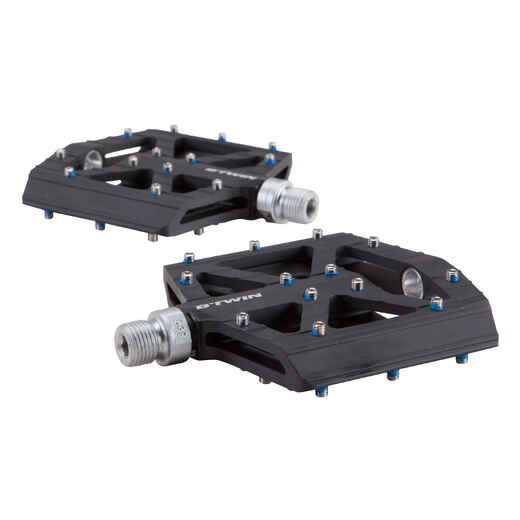 
      Aluminium Mountain Bike Platform Pedals 900 - Black
  