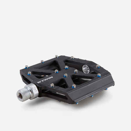 Aluminium Mountain Bike Platform Pedals 900 - Black