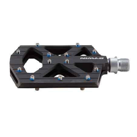 Aluminium Mountain Bike Platform Pedals 900 - Black