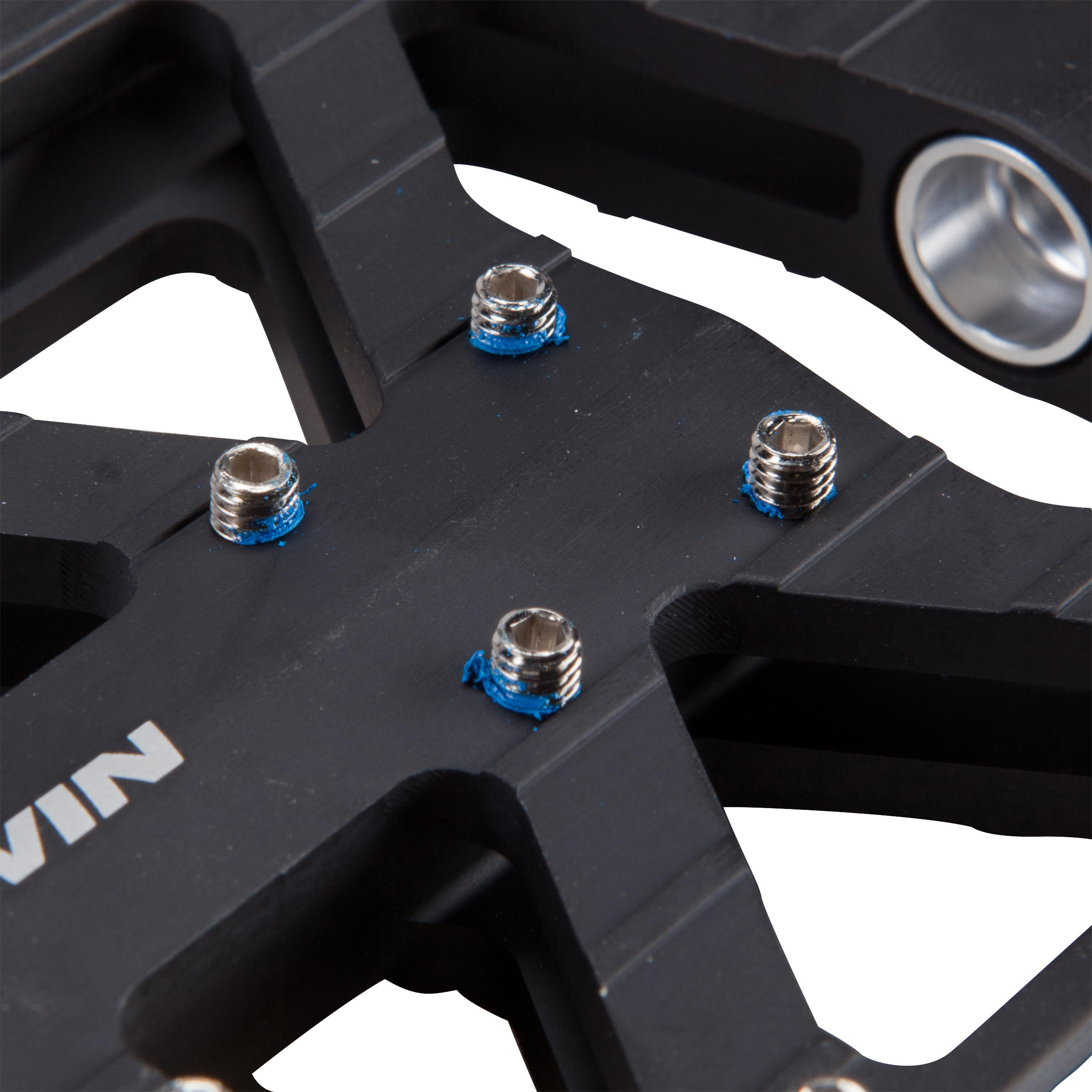 Pedales MTB planos aluminio Rockrider 900 8/11