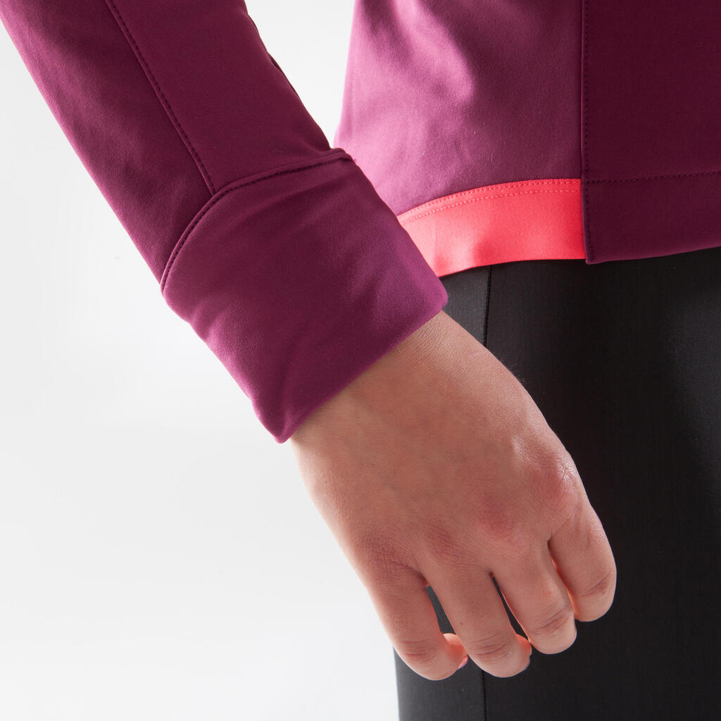 500 Women's Cycling Jacket - Purple/Pink