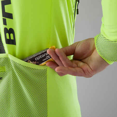 520 Cold Weather Cycle Touring Road Cycling Jacket - Neon Yellow