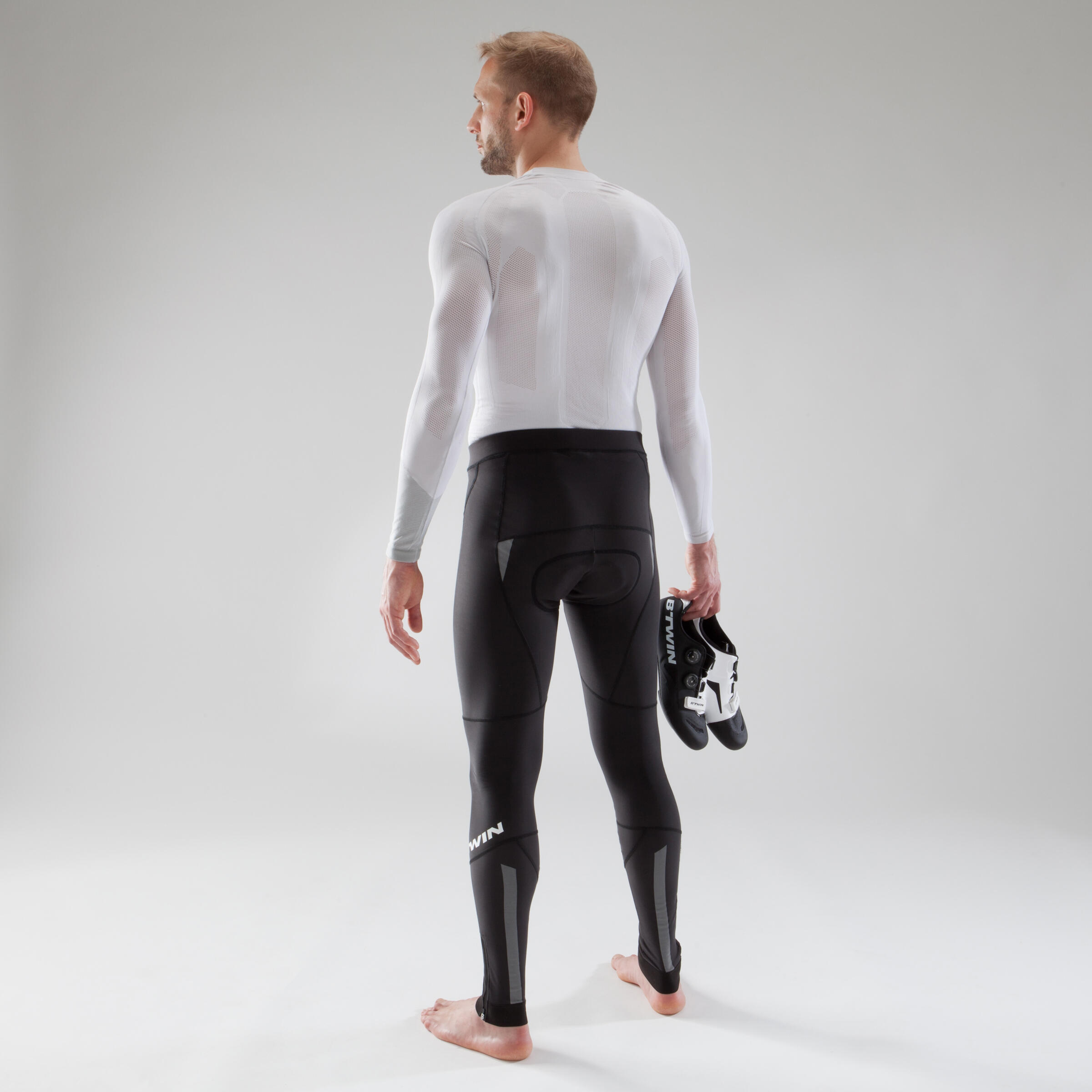 RC520 Winter Cycling Tights - Black 3/7